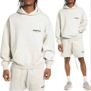 Men’s Fear of God Essentials Logo Graphic hoodie